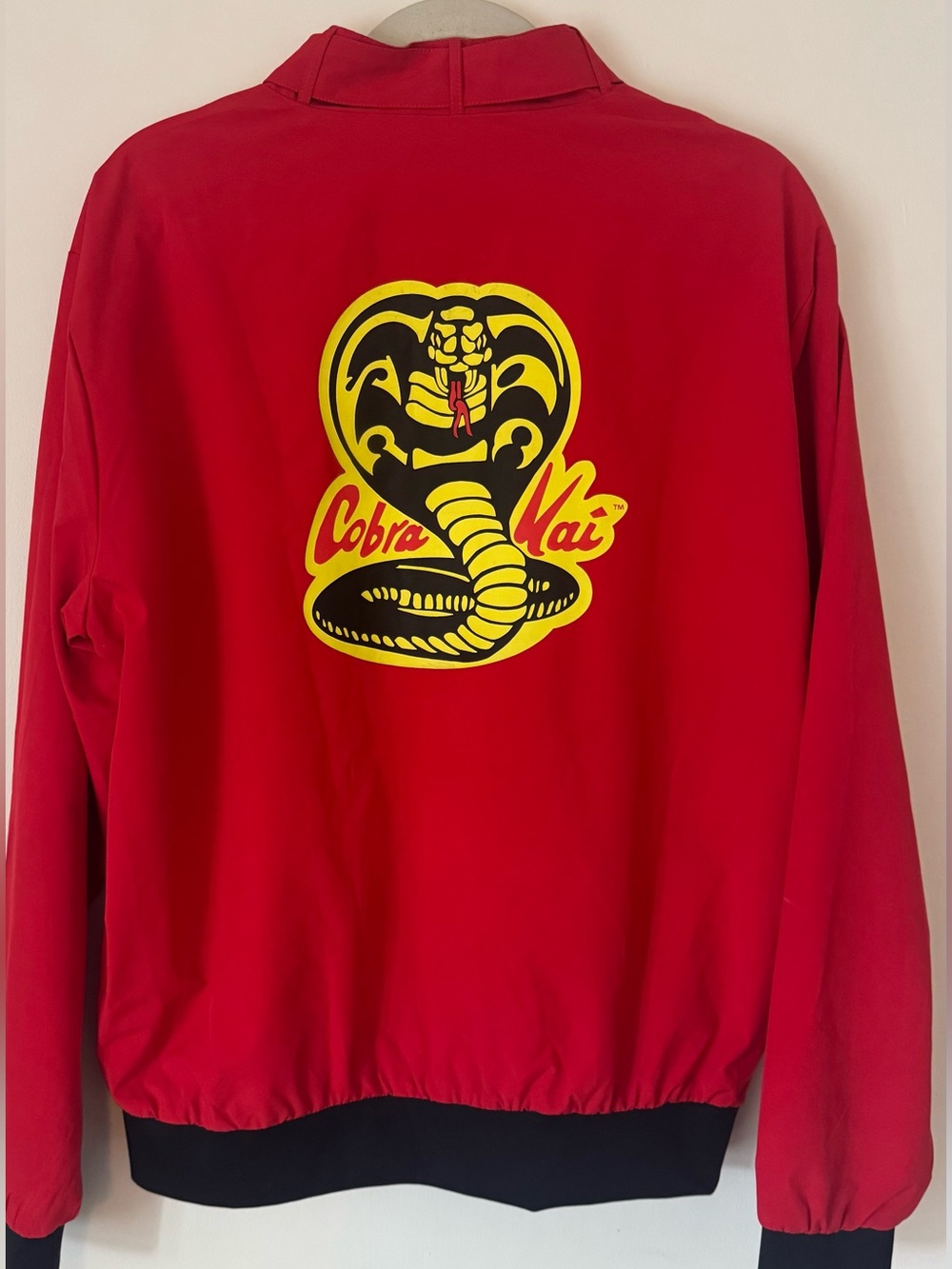 Cobra Kai Karate Kid Red Costume Jacket Adult Large